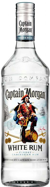 Captain Morgan White Rum 37 % 0,7 l