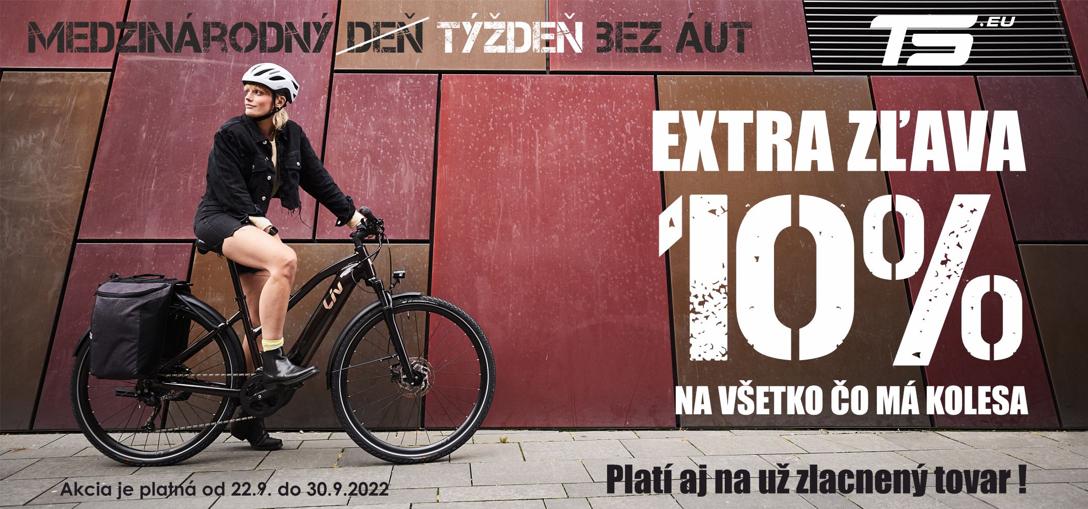 Týždeň mobility ZĽAVA 10%