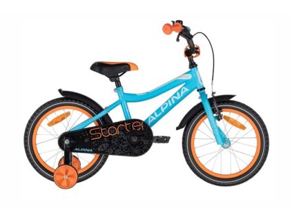 Bicykel Alpina STARTER 16" blue orange 2021