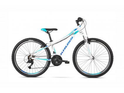 Bicykel Kross Lea 1.0 26" white/blue 2022