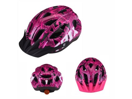 Prilba Extend TRIX labirint pink (Varianta 52-56cm)