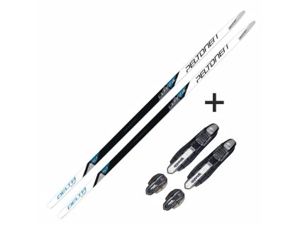 Bežky Peltonen Delta Cassic GRIP JR + viazanie NNN Auto (Varianta 140cm)