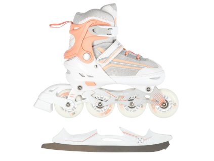 Korčule Nils NH18190 2in1 white/pink (Varianta 29-33)