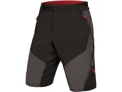 Nohavice Endura Hummvee Short II blk/gry