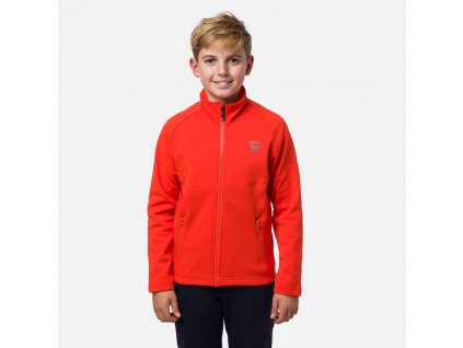 Mikina Rossignol Full-Zip Fleece red