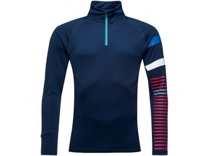 Mikina Rossignol  POURSUITE 1/2 ZIP Navy 22/23