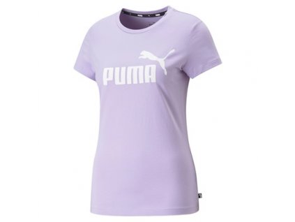 Tričko Puma ESS Logo Tee fialová