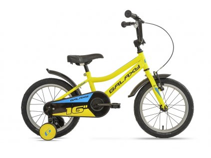 Bicykel Galaxy Mars 16'' YELLOW 2024