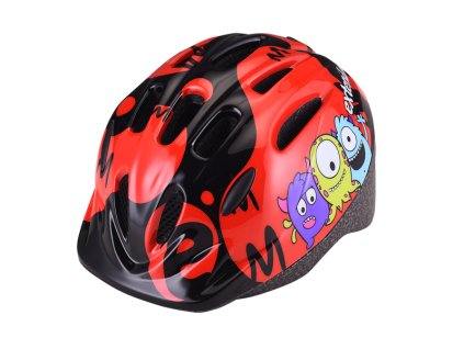 Prilba Extend BILLY MONSTER neon red (Varianta 47-51cm)