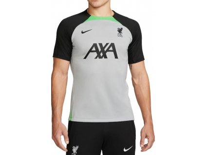 Tričko Nike DX3020 Liverpool FC Strike sivé