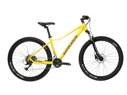 Bicykel Kross LEA 4.0 27" yellow/purple 2024