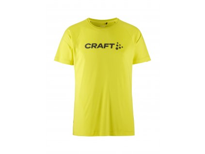 Tričko Craft 1911786 Core Unify Logo žlté