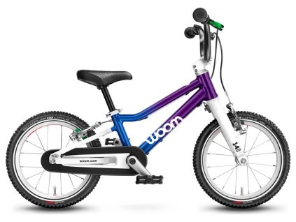 Bicykel WOOM 2 14" LIMITED Blue-purple