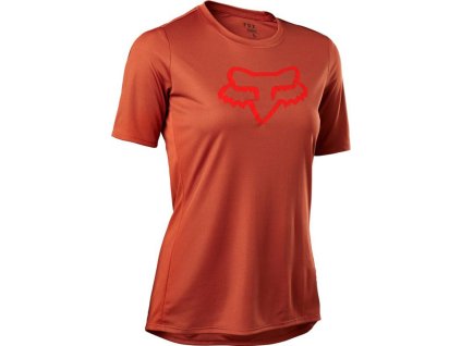 Dres FOX W Ranger SS Jersey Red Clay