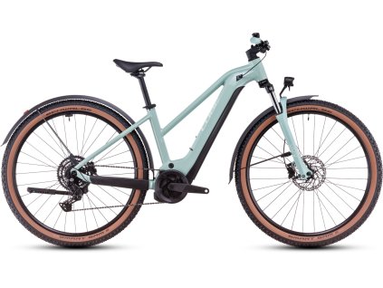 Bicykel Cube Reaction Hybrid Performance 625Wh skylightblue'n'white 2025