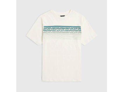 Tričko O'Neill Logo Stripe Snow White
