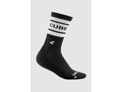 Ponožky Cube High Cut After Race 1p Black