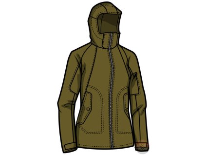 Bunda snb LOGAN dám. - BURTON (Varianta XS)