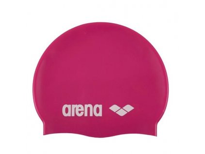 čiapka Arena Classic Silicone Cap ružova