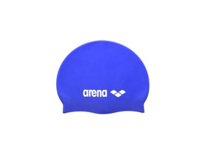 čiapka Arena Classic Silicone Cap modra