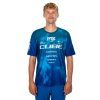 Dres Cube MTB Jersey X ActionTeam Short Sleeve blue'n'green