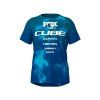 Dres Cube MTB Jersey X ActionTeam Short Sleeve blue'n'green