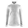 Mikina Craft 1906644 Grid grey (Varianta XS)