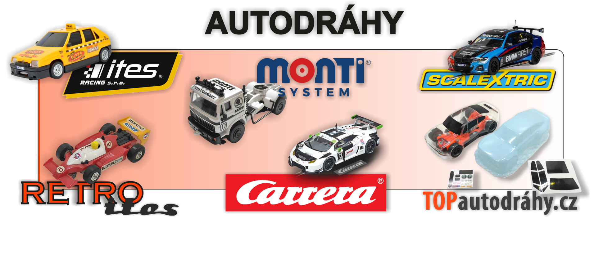 1 nápis autodráhy