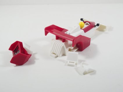 3D TISK Zadní opravný držák na Toleman - bílý