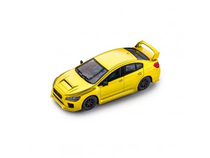 subaru wrx sti yellow