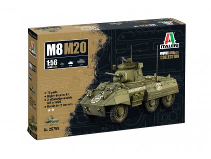 Model Kit military 25759 - M8/M20 (1:56)
