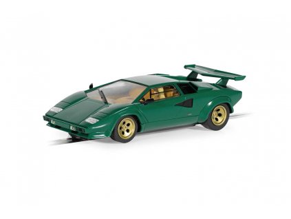 Autíčko Street SCALEXTRIC C4500 - Lamborghini Countach - Green (1:32)