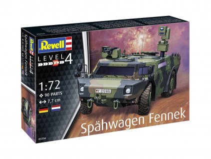 Plastic ModelKit military 03356 - Spähwagen Fennek (1:72)