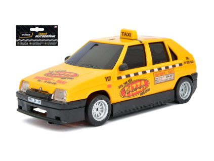Favorit TAXI model SRC 1:28- polepy TAXI PIZZA - motor 2O OOOotk. -K autodráze ITES, FARO, EuropaCup, Gonio .SKLAD PRODEJNA !!!