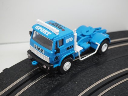 LIAZ MONTI SYSTEM NA AUTODRÁHY ITES, CARRERA atd. TAHAČ STŘ. MODRÁ 14000 / 20000 ot.