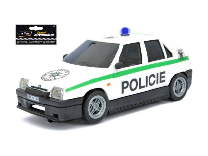 Favorit Policie model SRC 1:28- Night Race- svítící světla , blikající maják. - motor 2O OOOotk. -K autodráze ITES, FARO, EuropaCup, Gonio .SKLAD PRODEJNA !!!