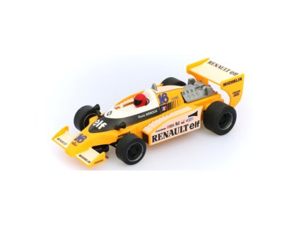 Renault RE-20 Turbo - Startovní číslo 16 - model SCR 1:32 za volantem vozu René Arnoux SKLAD PRODEJNA !!!