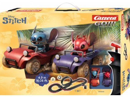 Autodráha Carrera GO 62628 Disney Lilo & Stitch