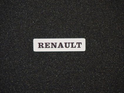 RENAULT - papír samolepka