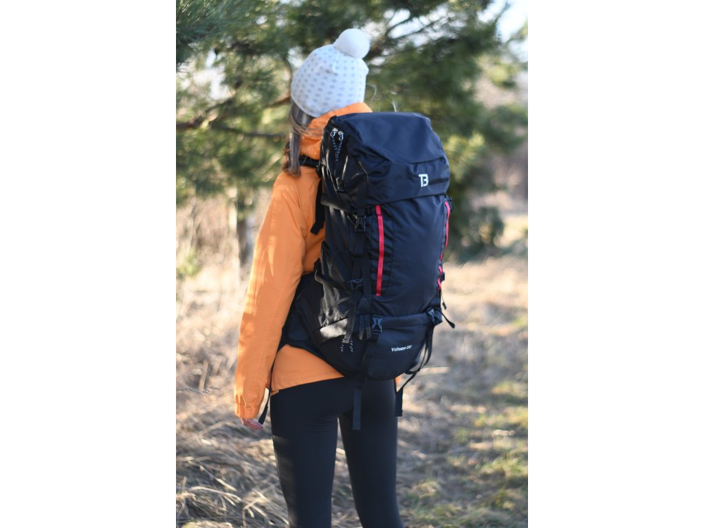 Turistický batoh TopBags Walker Černý 50 l - TopBatohy.cz