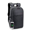 Batoh Tigernu T-B3090USB  Tmavě šedý 22,5 l