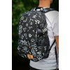 Batoh Canvas TopBags Motiv Černý 20 l