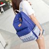 519 7 batoh canvas topbags paterrn modry 16 l