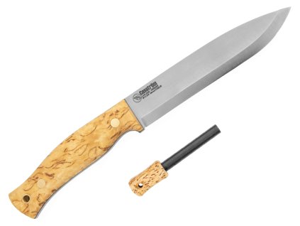 Casstrom No.14 Swedish Forest Knife Curly birch with Fire strike