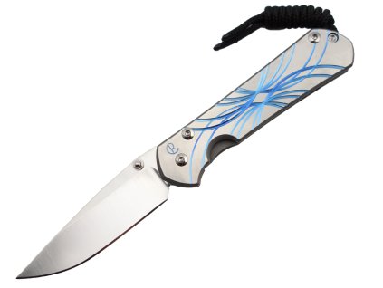 Chris Reeve Small Sebenza 31 Unique Graphic Drop Point MagnaCut Artist's Choice