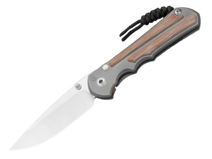 Chris Reeve Large Inkosi Inlay Natural Micarta Drop Point MagnaCut