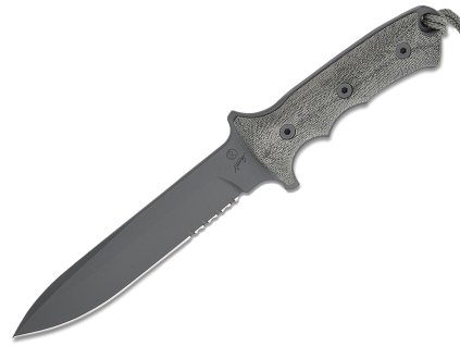 Chris Reeve Green Beret 7" MagnaCut Serrated Black
