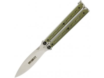 bradley kimura butterfly balisong od green bcc901