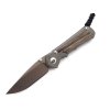 Chris Reeve Small Inkosi Micarta Canvas Natural