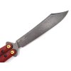 Benchmade Necron Ruby Red G10 Balisong 99BK-1
